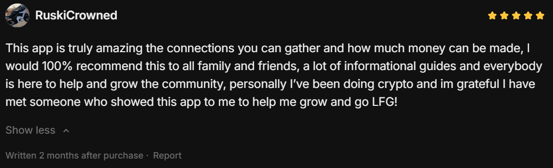 Review from RuskiCrowned